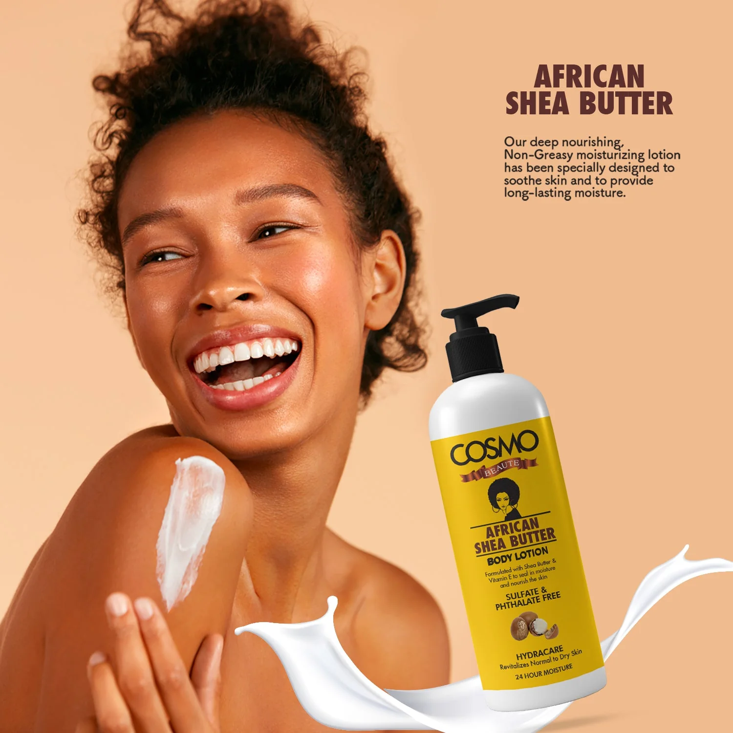 African Shea Butter Body Lotion - Image 2