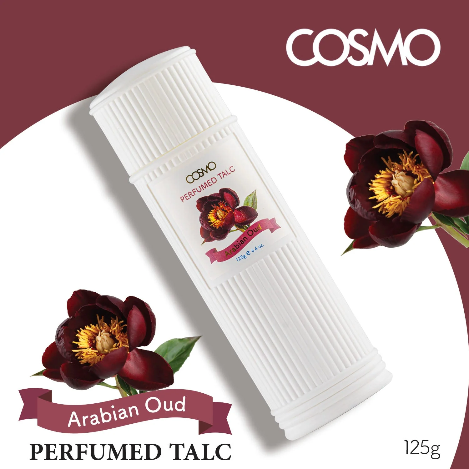 Arabian Oud Perfumed Talc - Image 2
