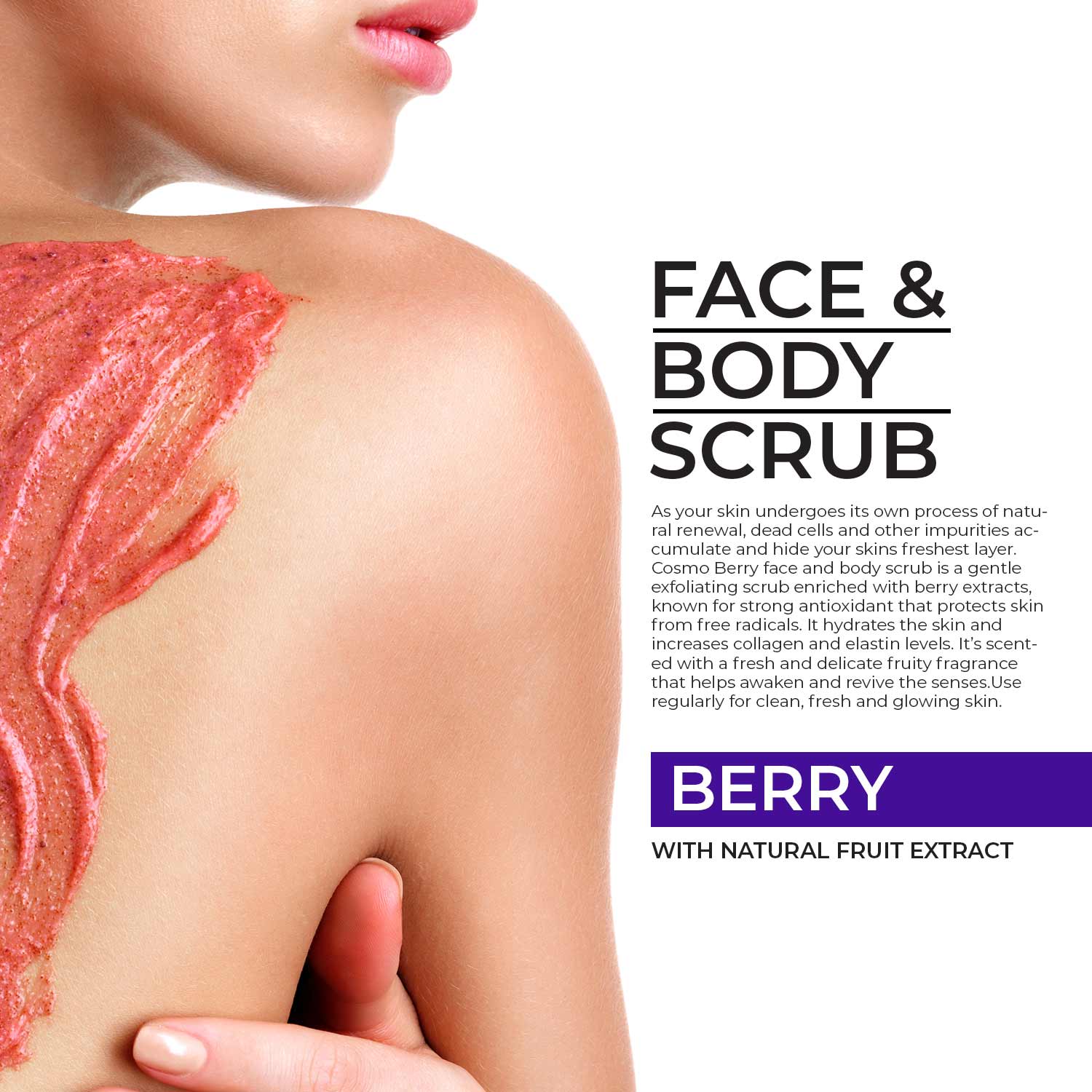 Berry Face & Body Scrub - Image 2