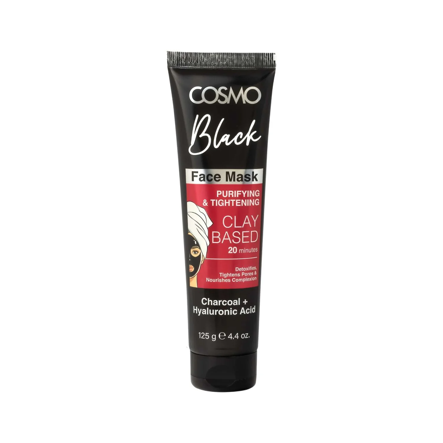 Black Clay-Based Face Mask