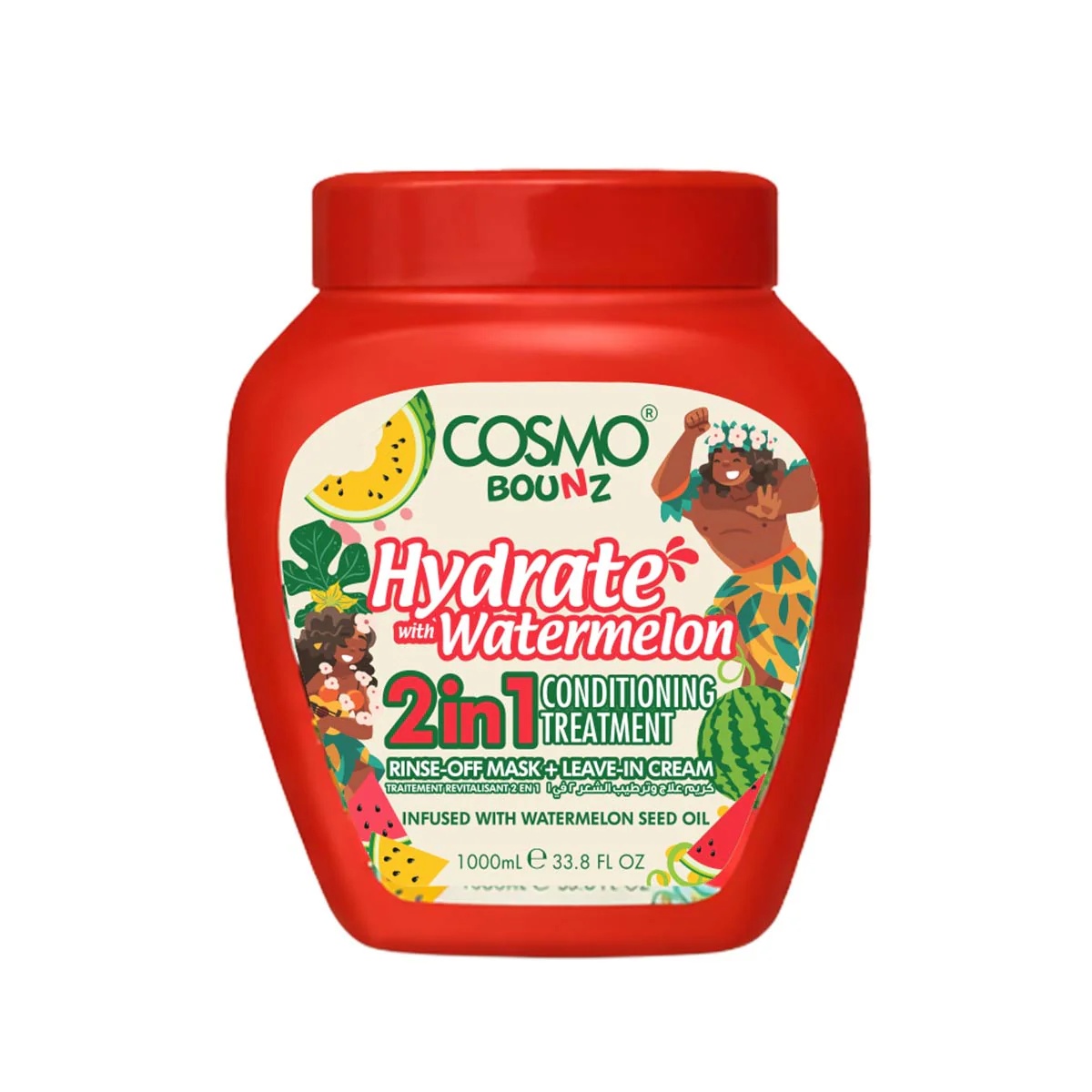 BOUNZ HYDRATE WITH WATERMELON 2 IN 1 CONDITIONING TREATMENT