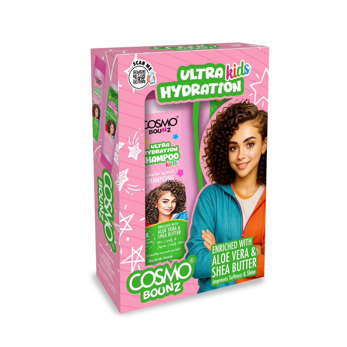 BOUNZ KIT ULTRA HYDRATION KIDS 2 PIECES SHAMPOO & CONDITIONER