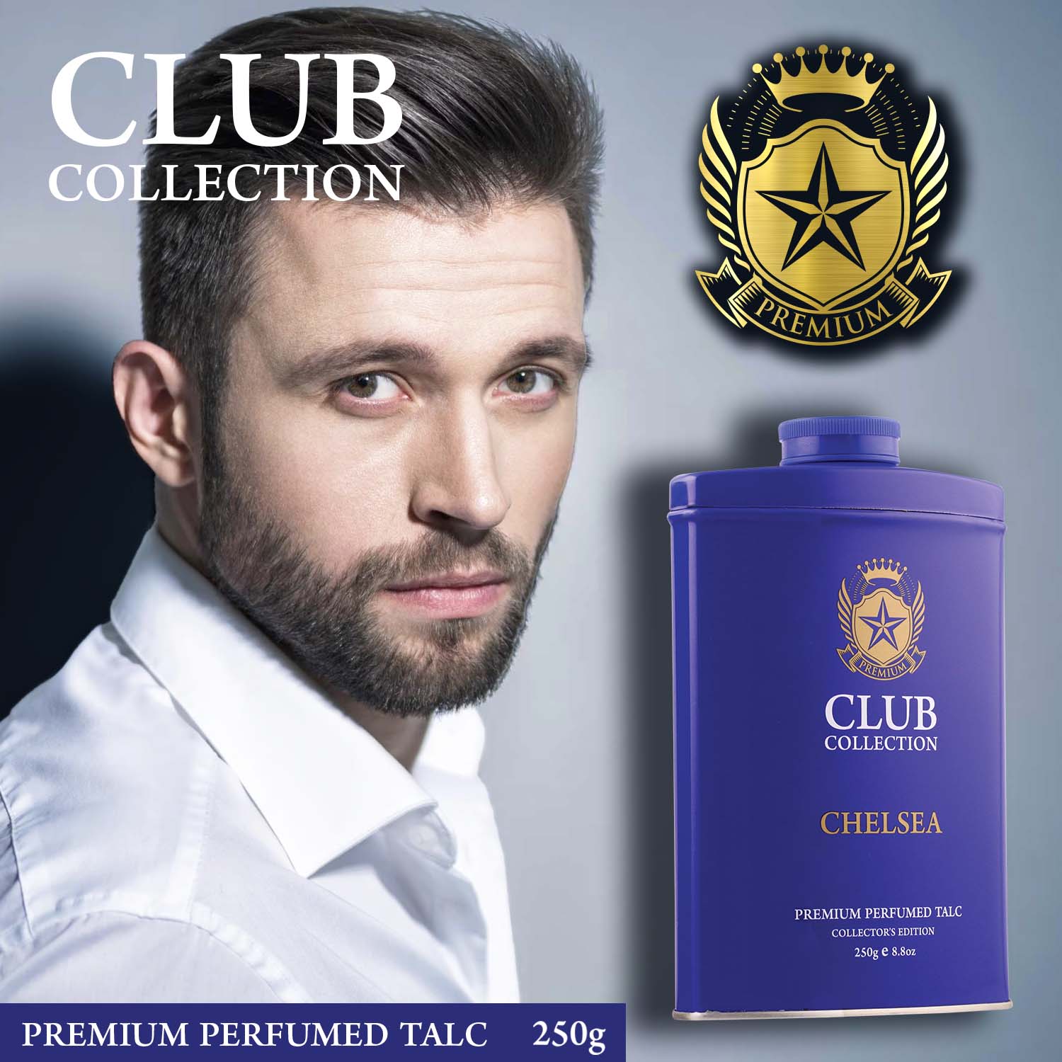 Chelsea Club Collection Premium Perfumed Talc - Image 2