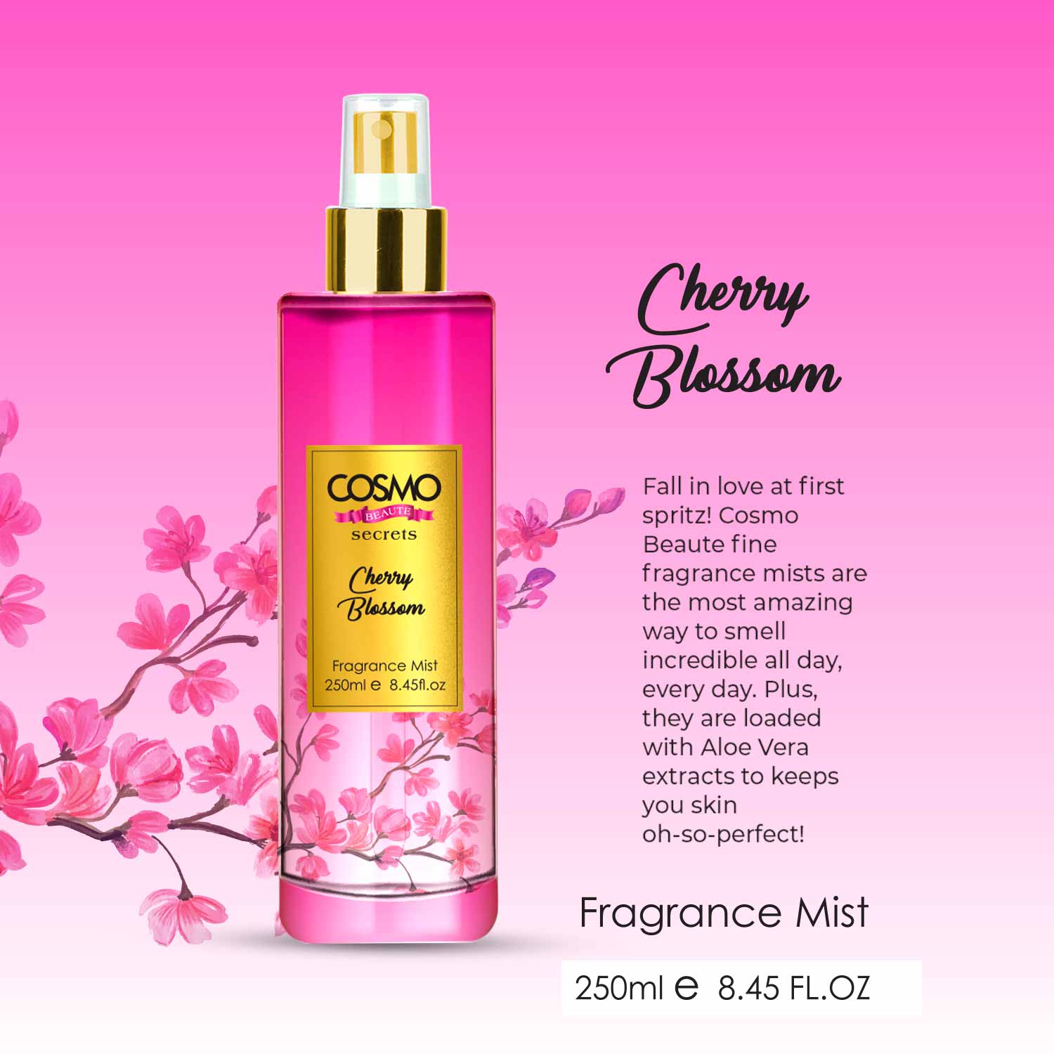 Cherry Blossom Fragrance Mist - Image 2