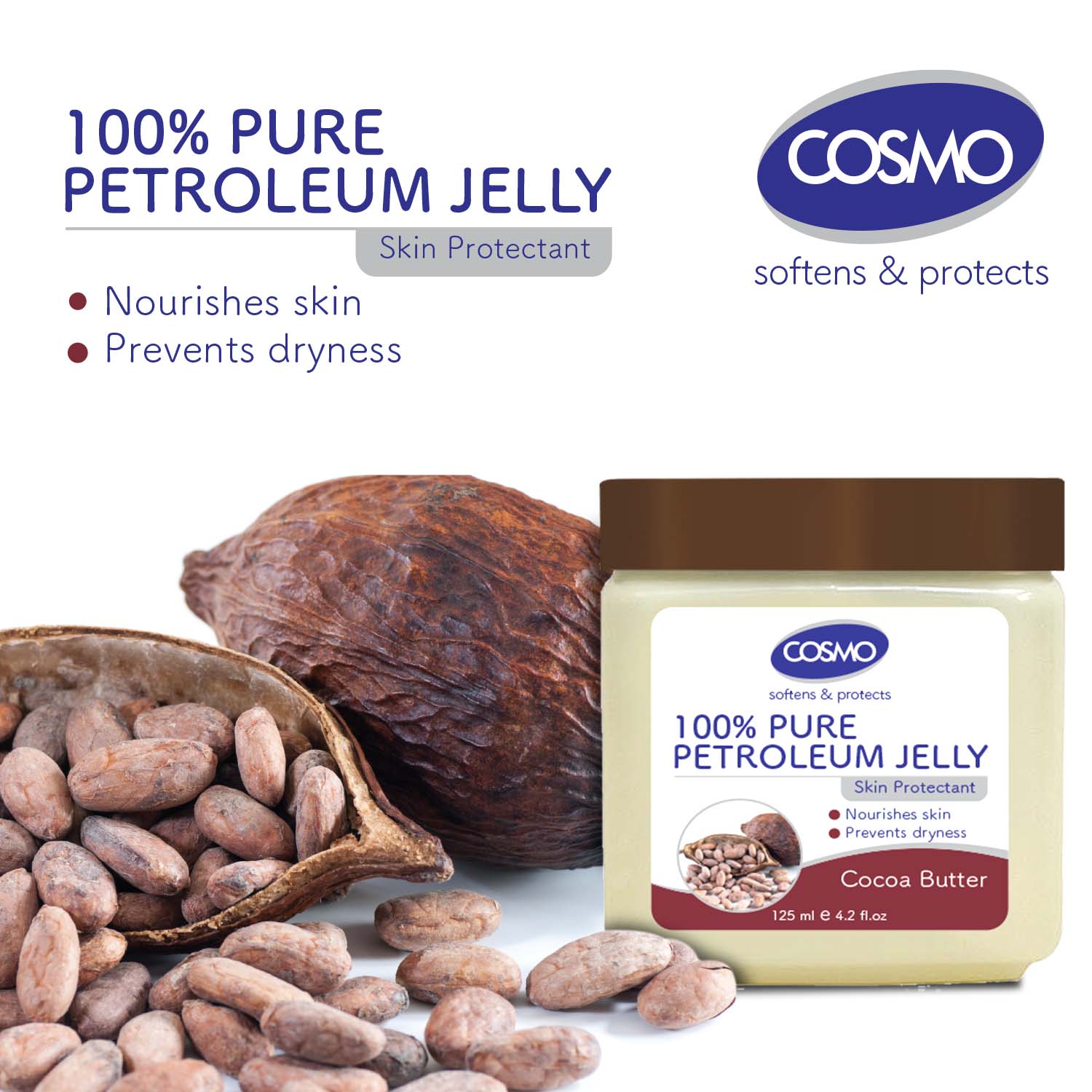 Cocoa Butter 100 Pure Petroleum Jelly - Image 2