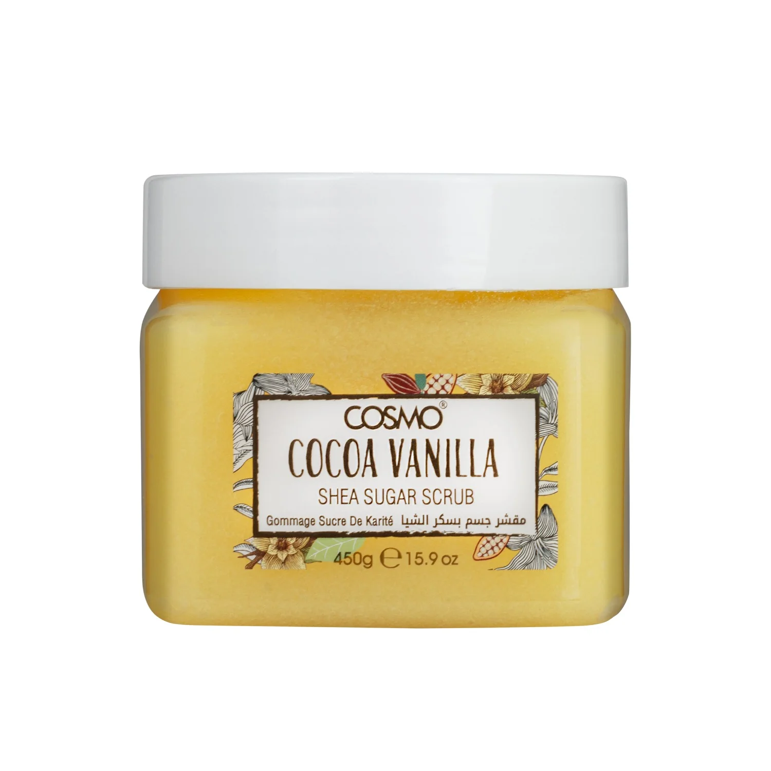 Cocoa Vanilla Shea Sugar Scrub