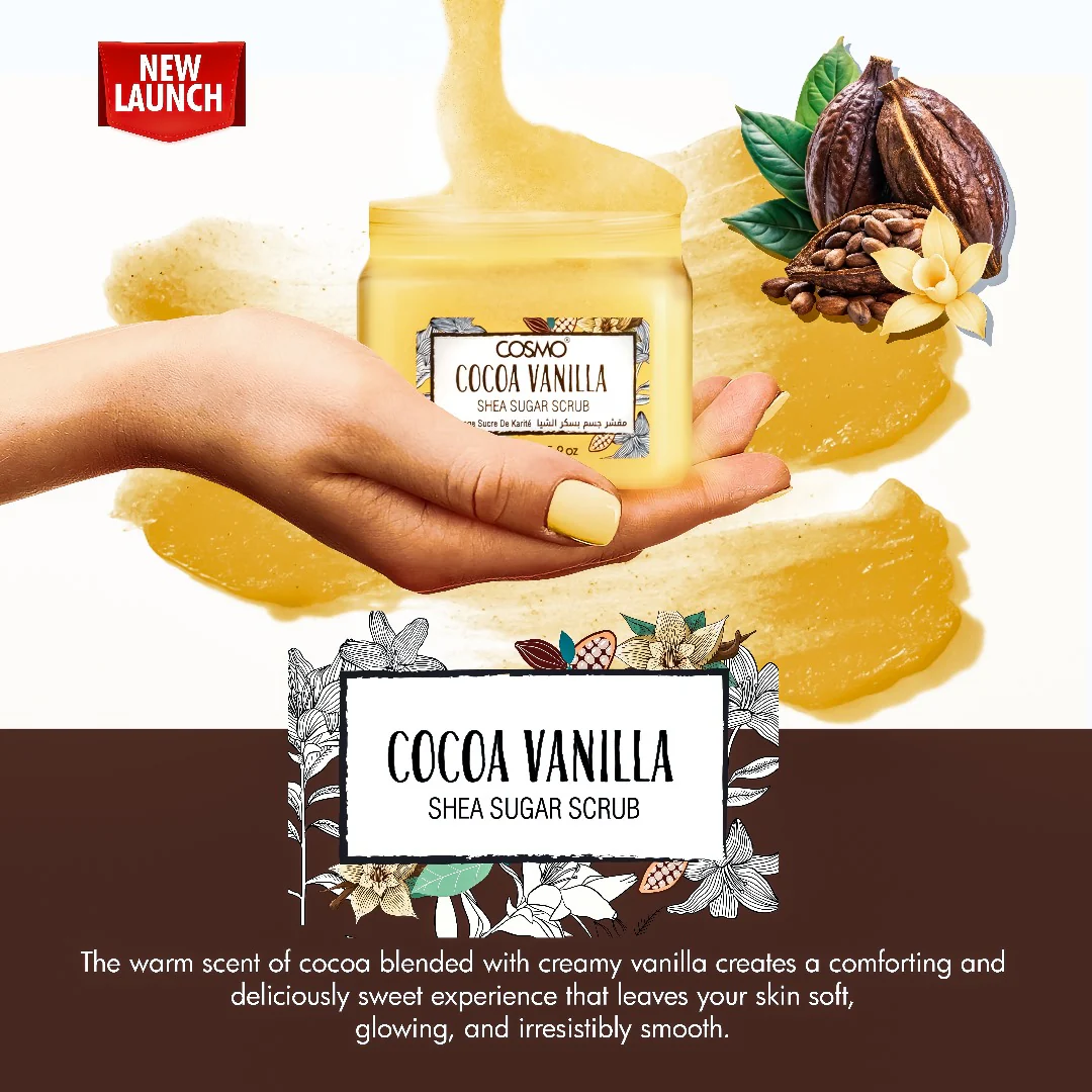 Cocoa Vanilla Shea Sugar Scrub - Image 2
