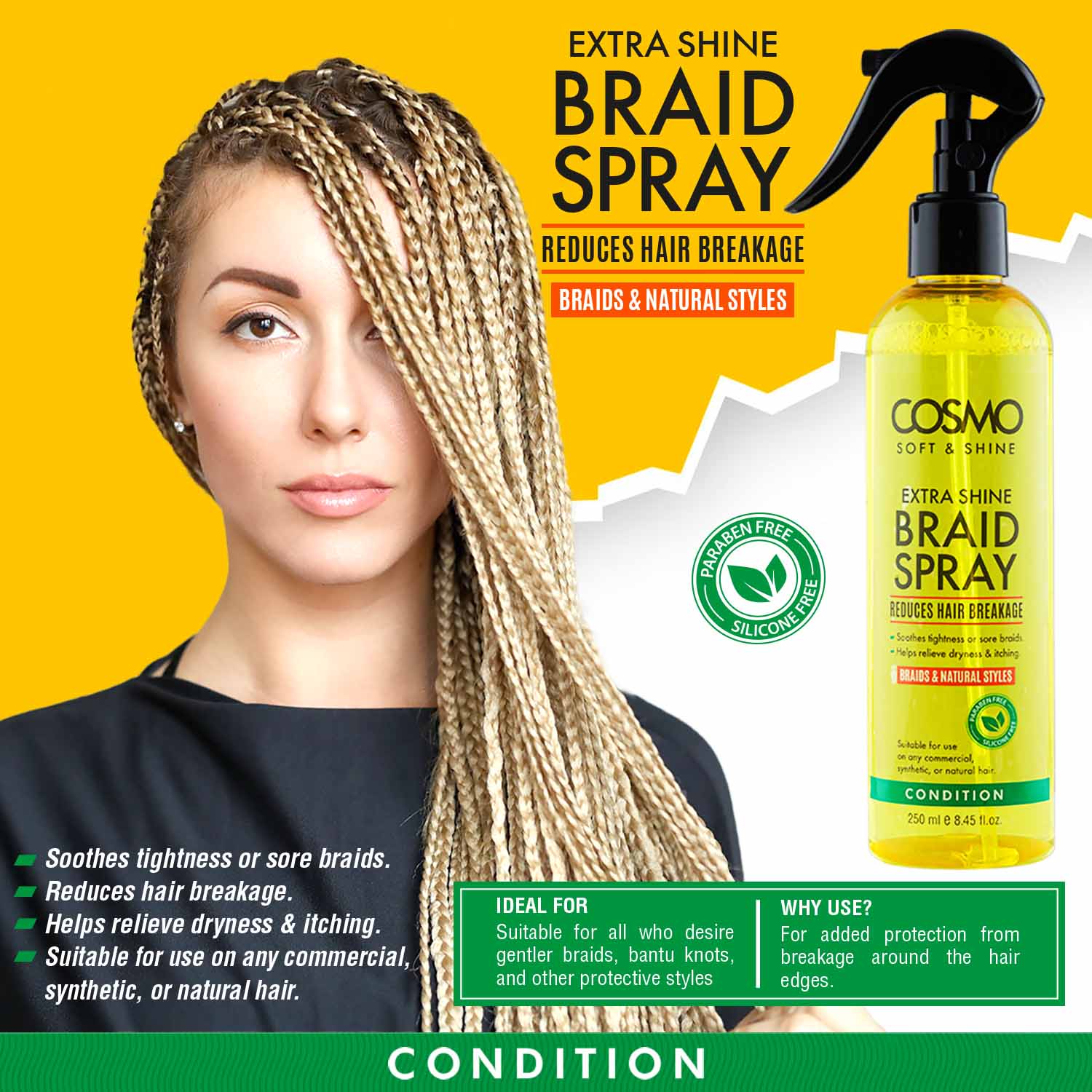 Extra Shine Braid Spray - Image 2