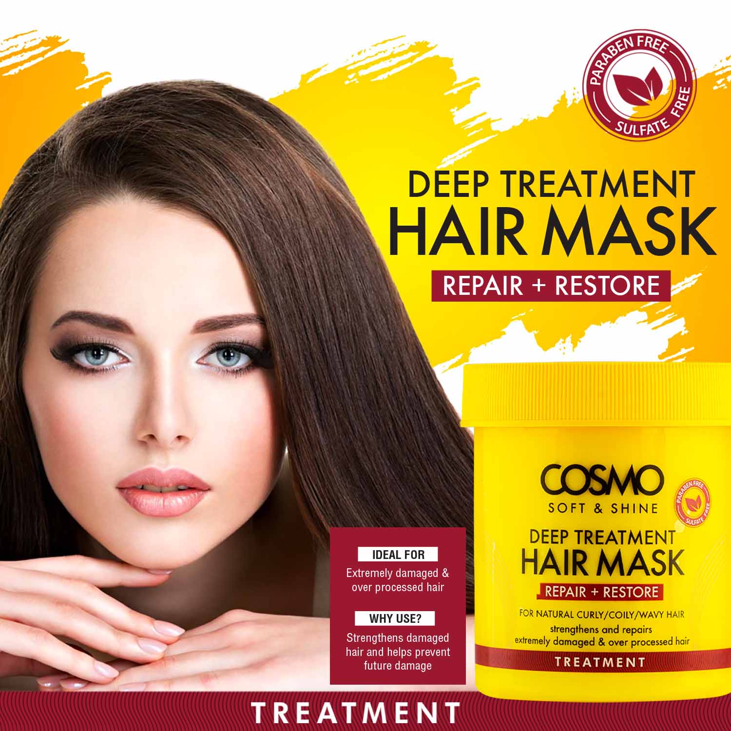 Soft & Shine Deep Treatment Hair Mask - Image 2