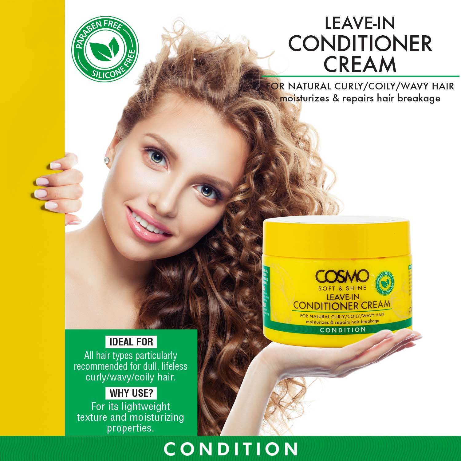 Soft & Shine Leave-In Conditioner Cream - Image 2