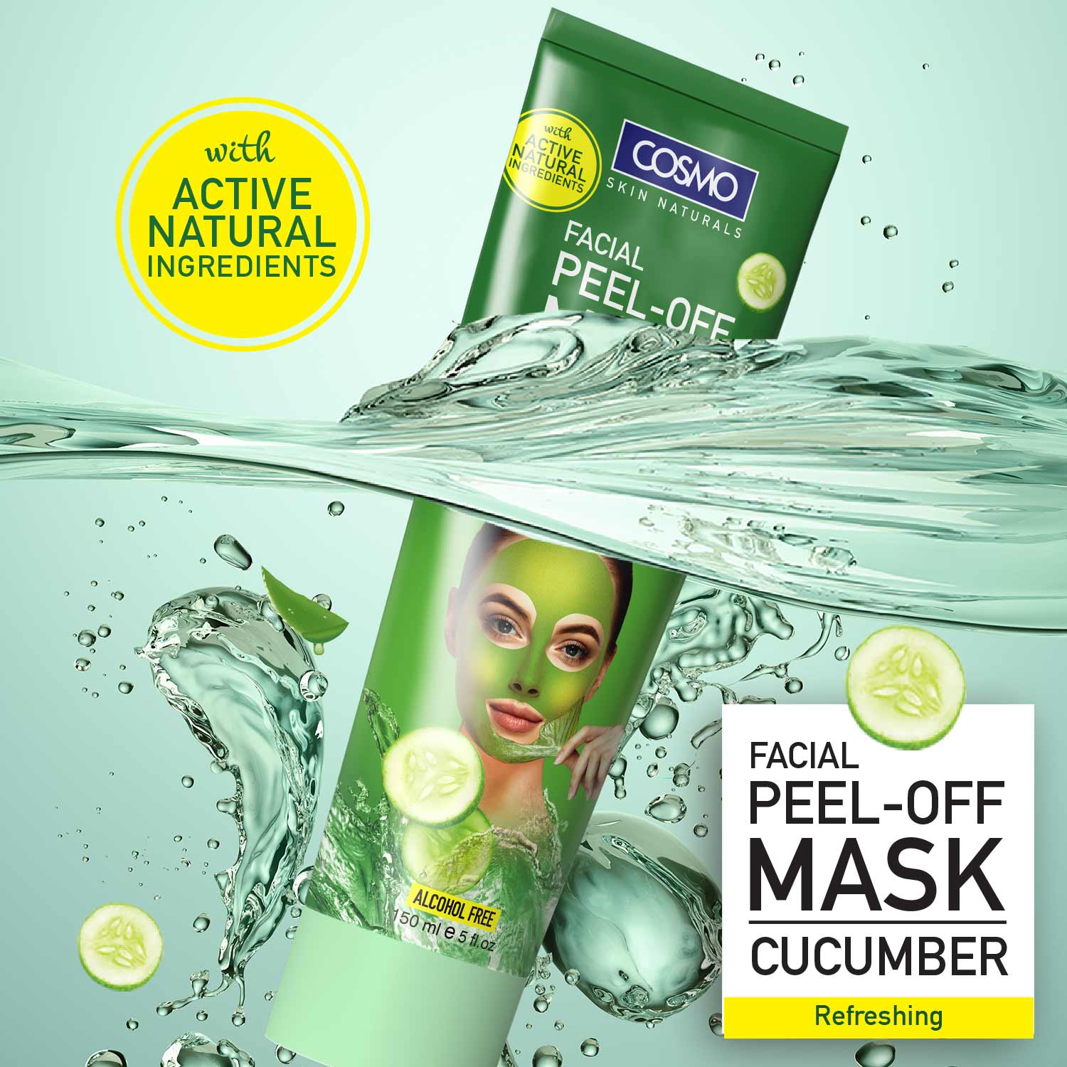 Cucumber Peel-Off Mask - Image 2