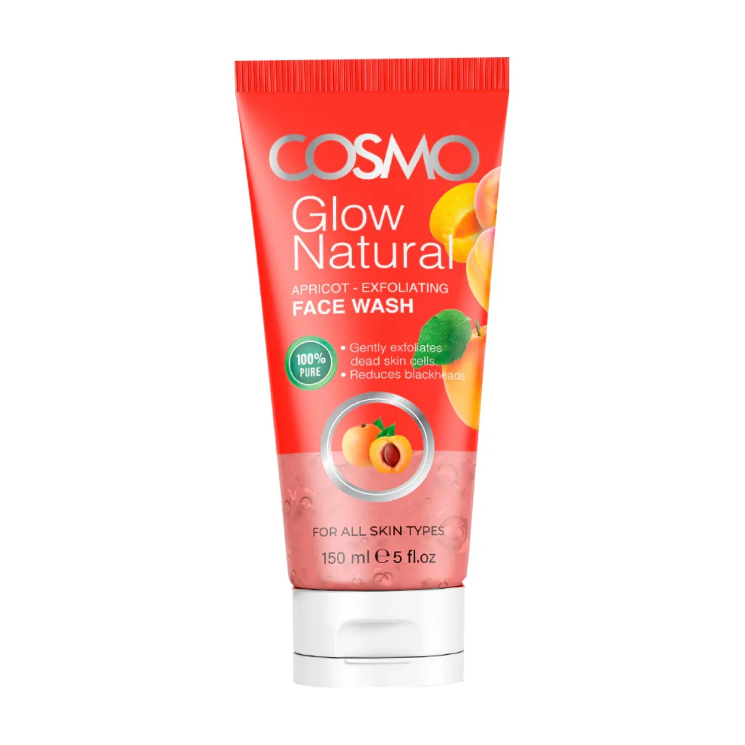 Glow Natural Apricot Exfoliating Face Wash