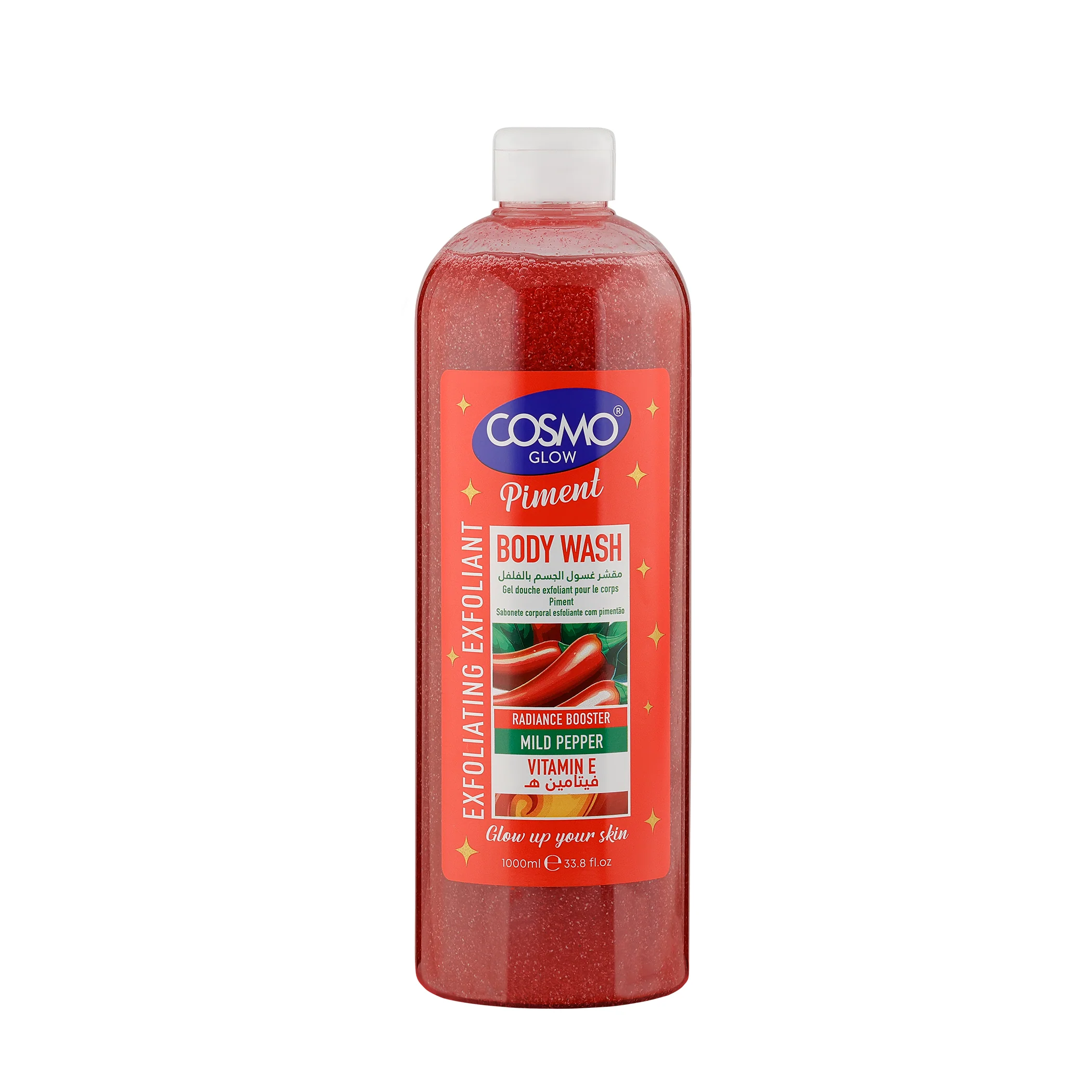 Cosmo Glow - Piment Exfoliating Body Wash