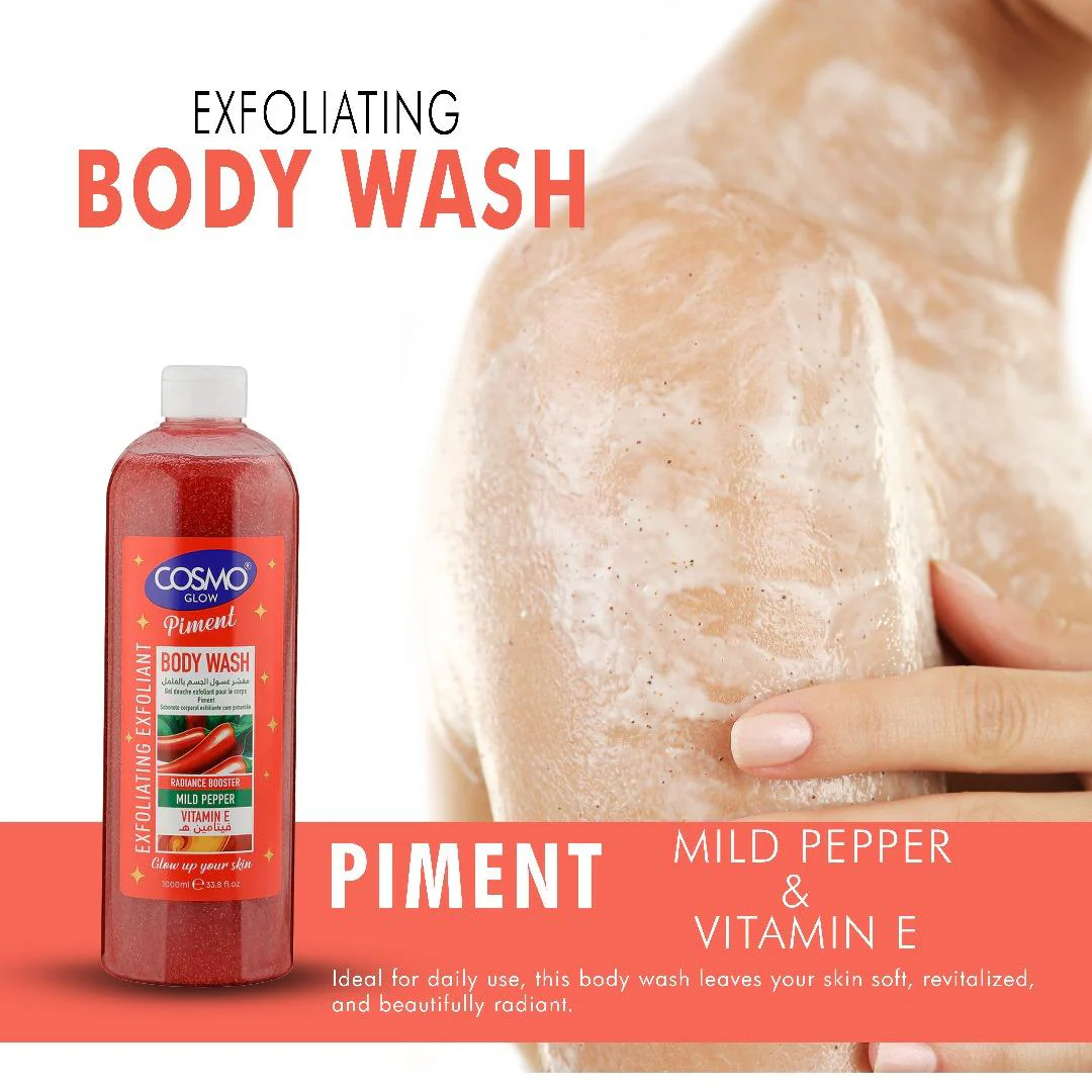 Cosmo Glow - Piment Exfoliating Body Wash - Image 2