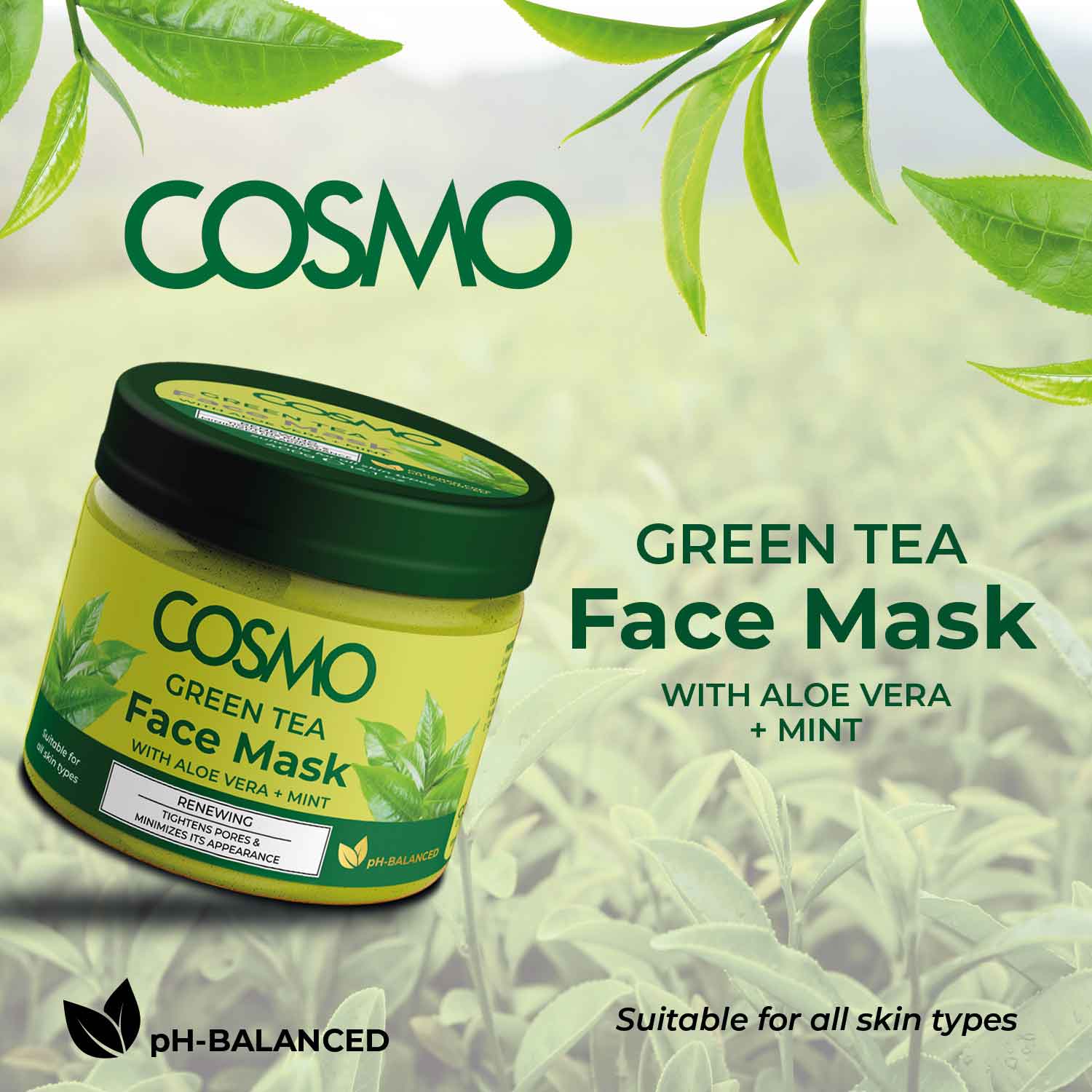 Green Tea Face Mask - Image 2