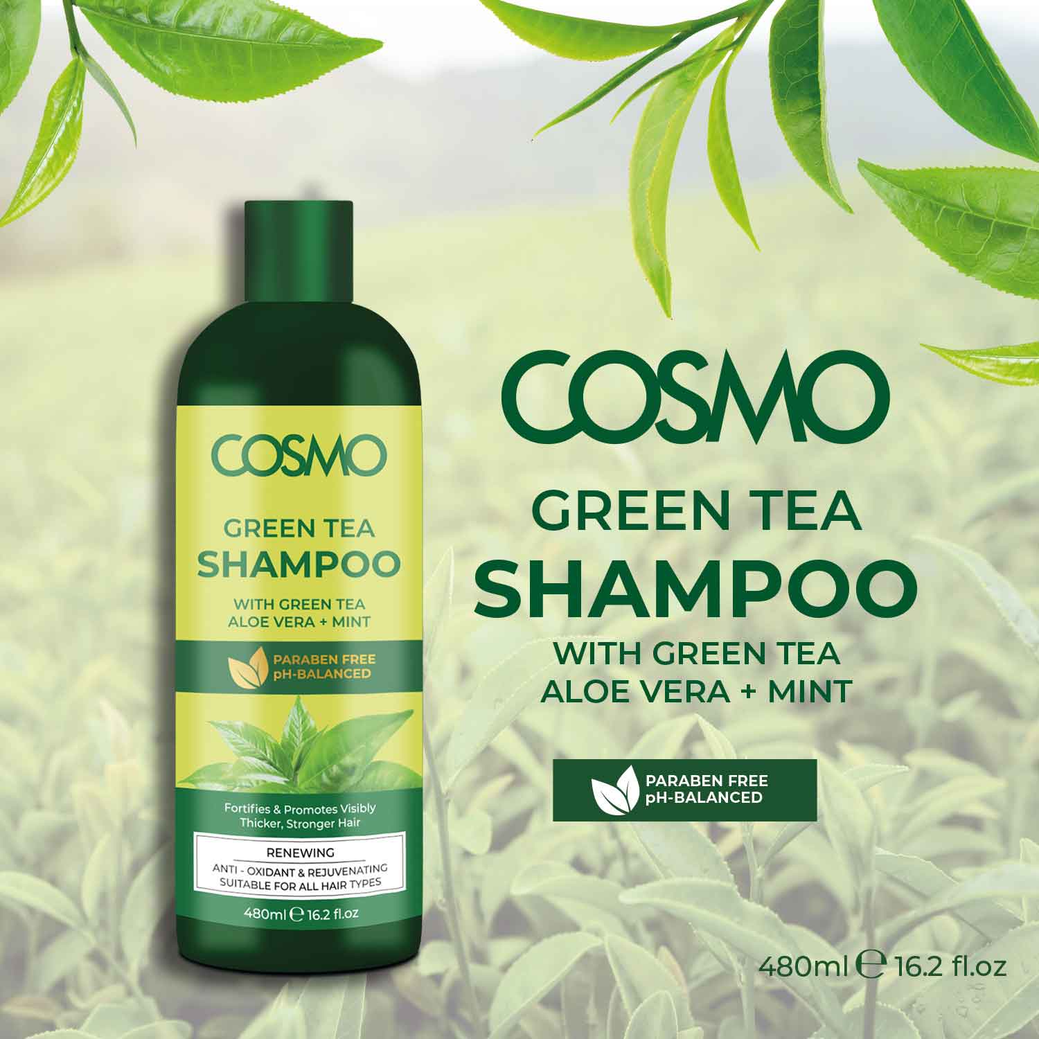 Green Tea Shampoo - Image 2