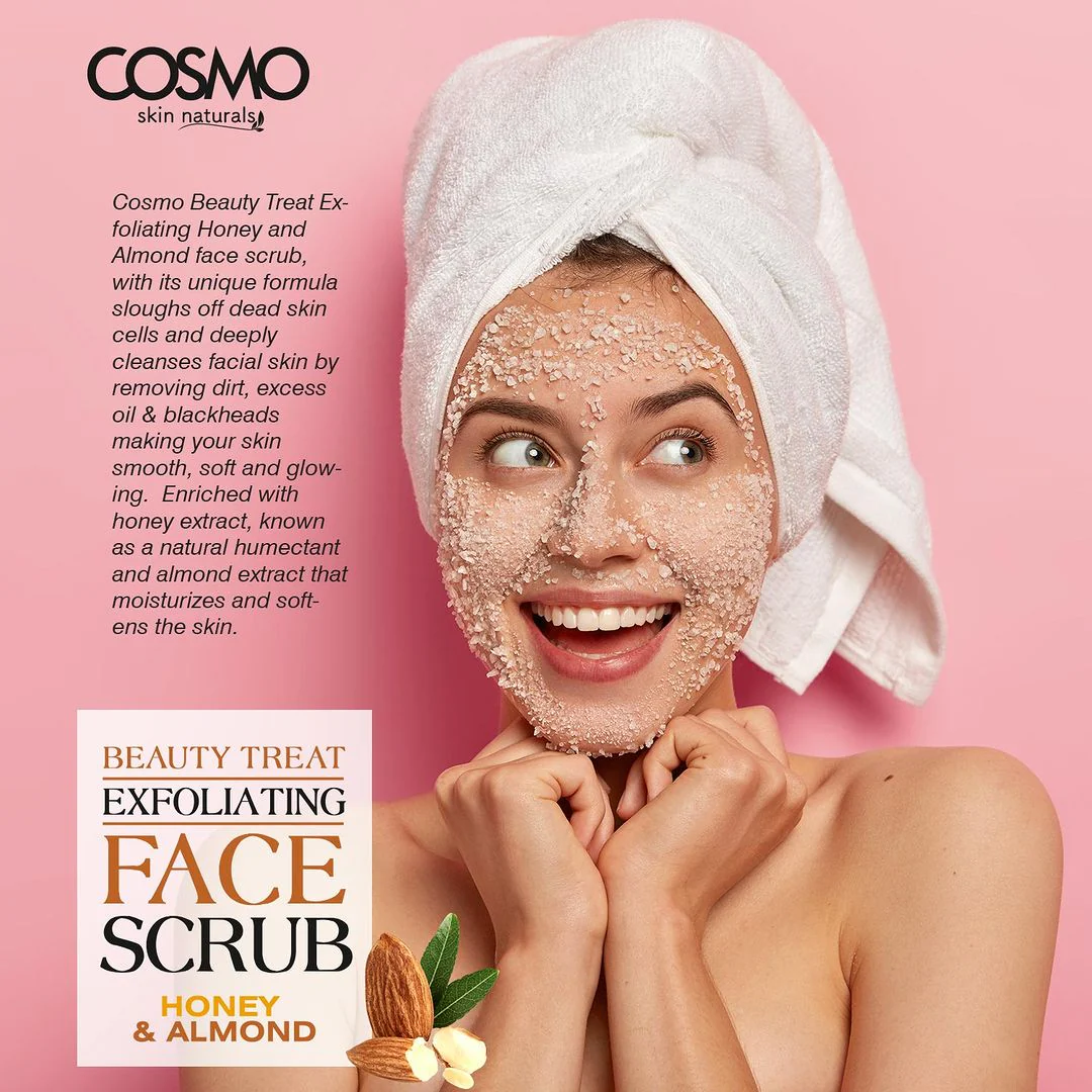 Honey Almond Face Srcub - Image 3