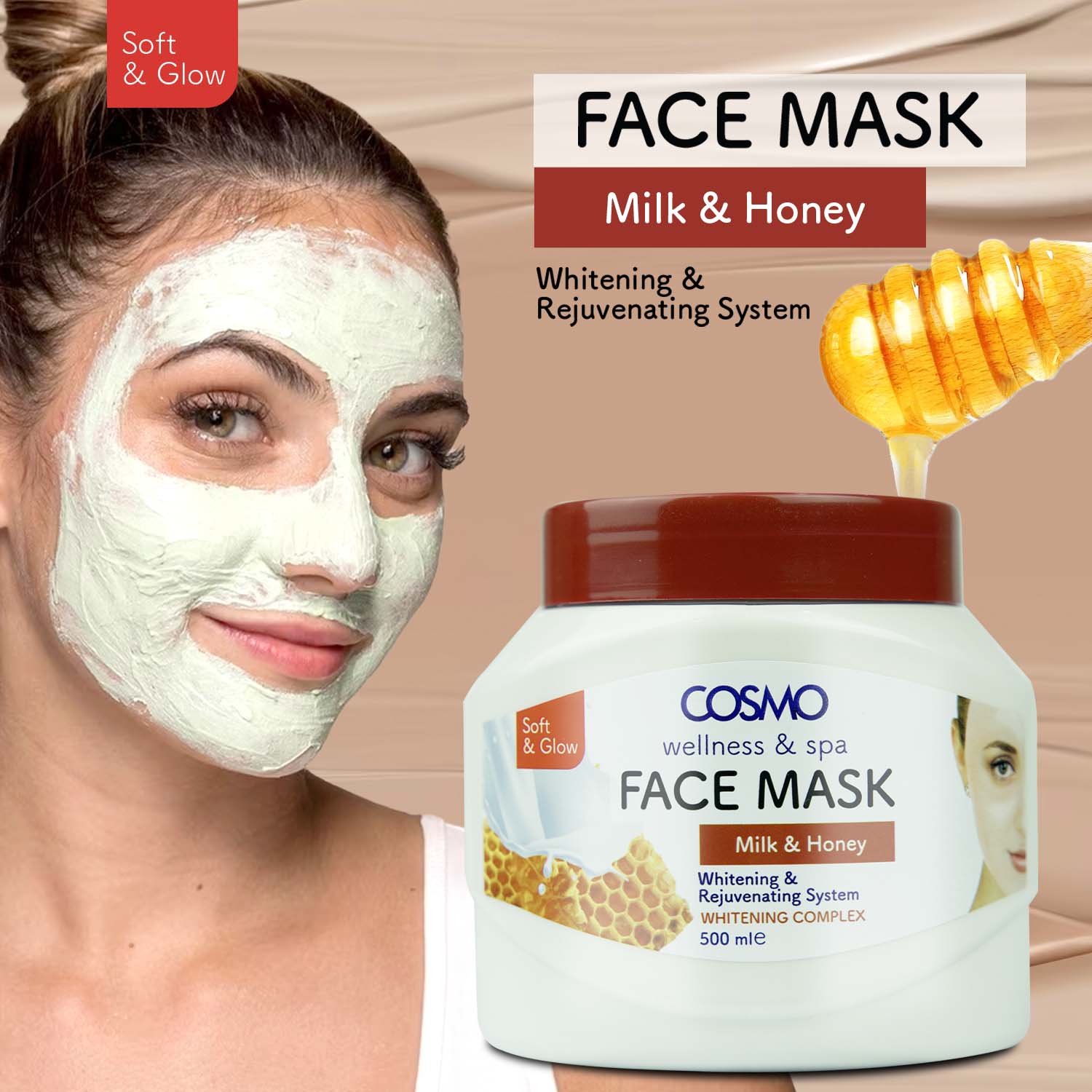 Milk & Honey Face Mask - Image 2