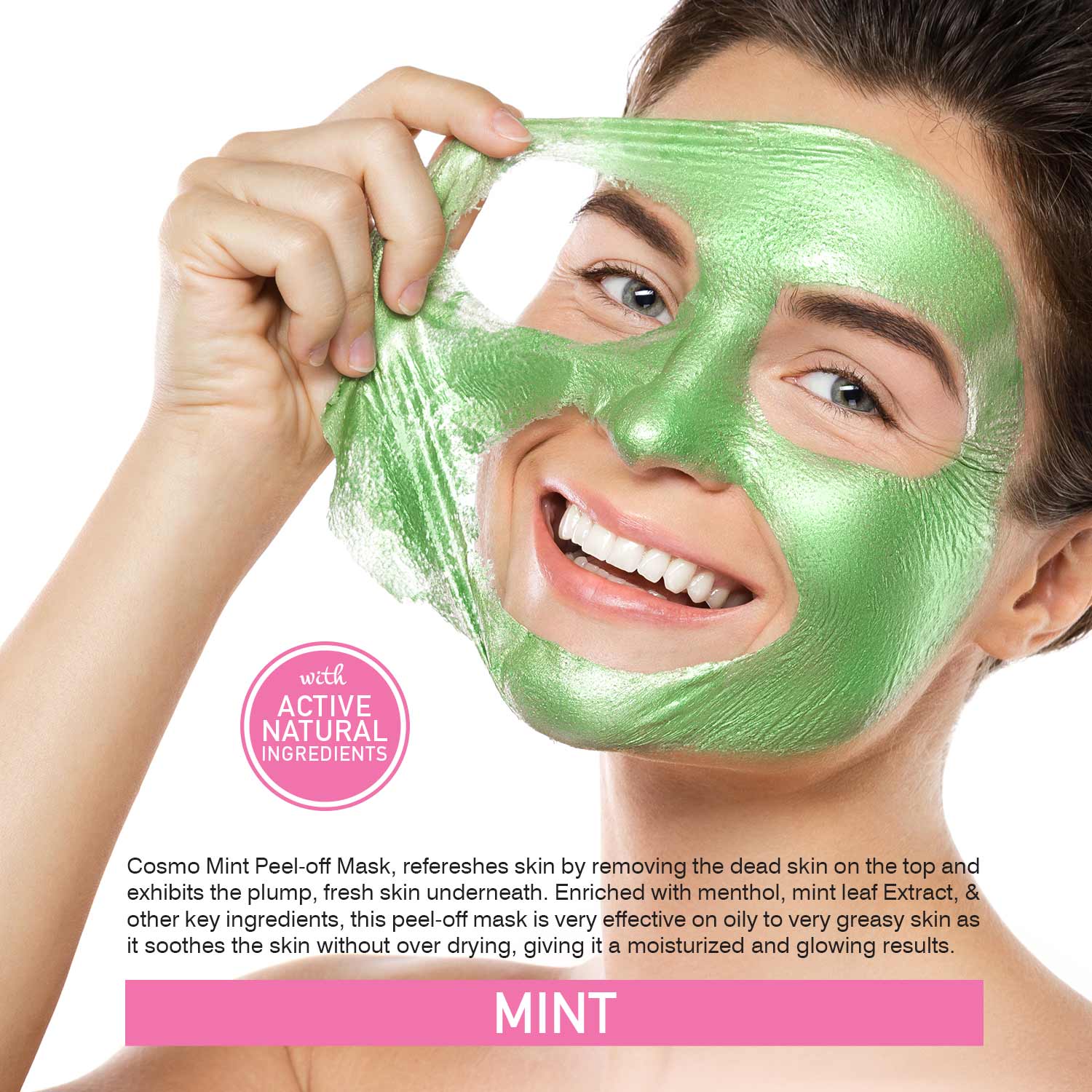 Mint Peel-Off Mask - Image 2