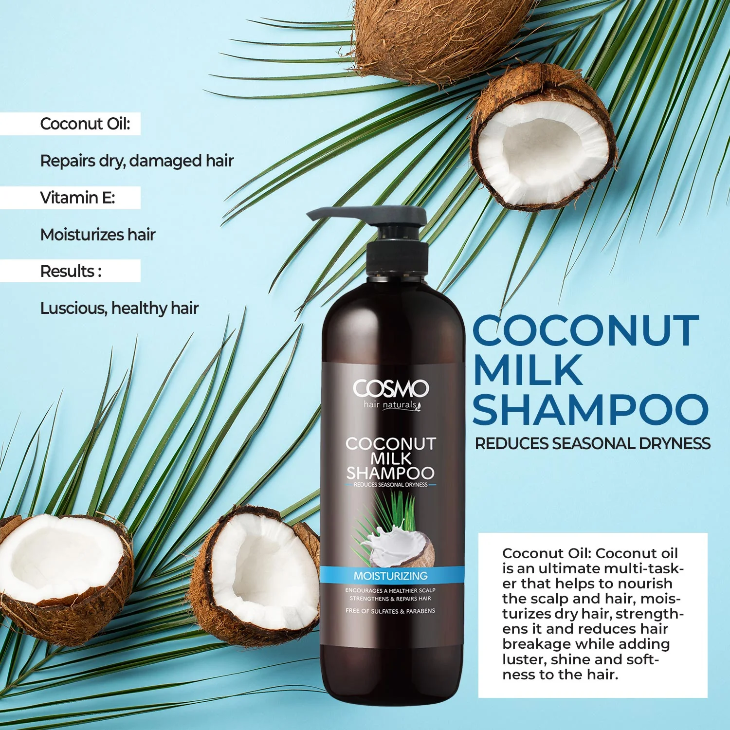 Coconut Milk Shampoo - Image 3