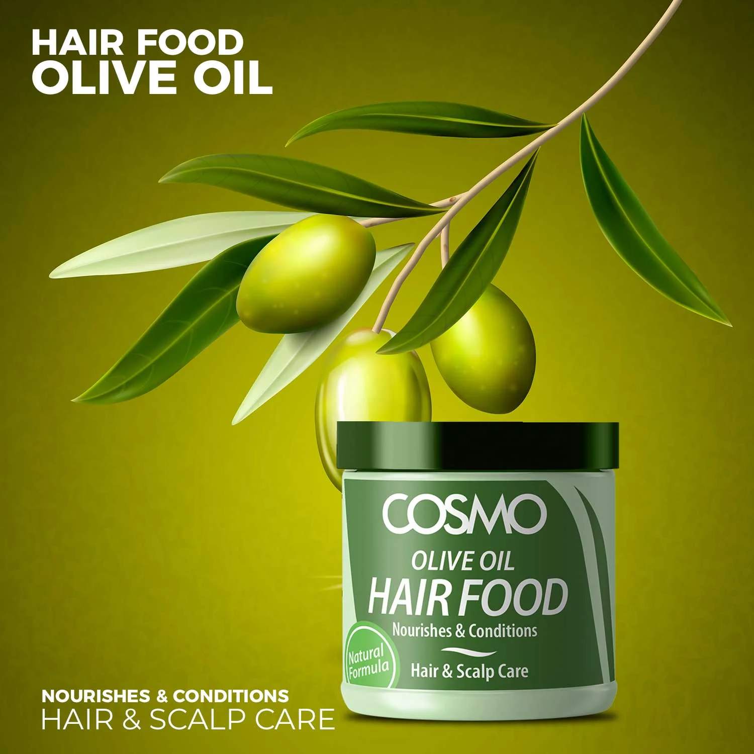 Olive Oil Hair Food Formula - Image 2