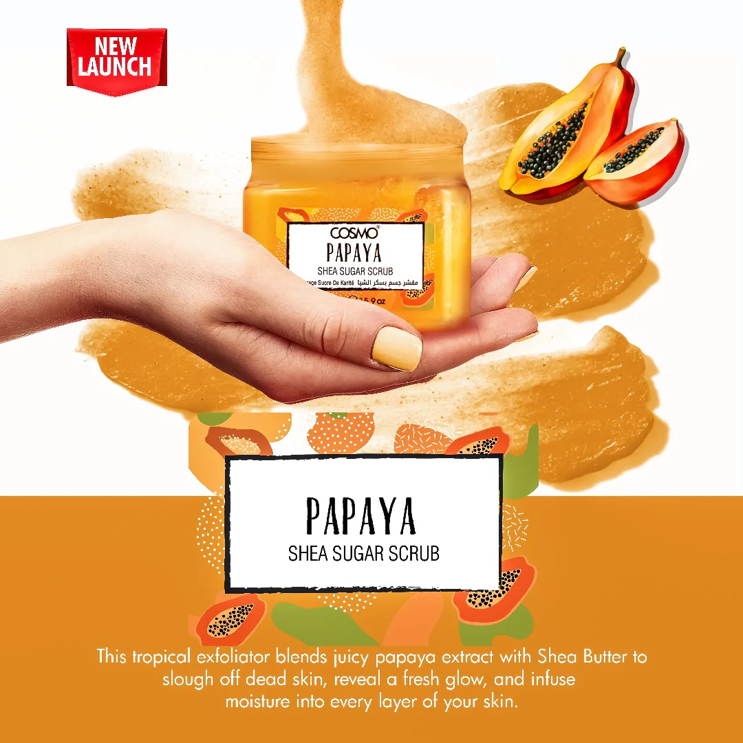 Papaya Shea Sugar Scrub - Image 2
