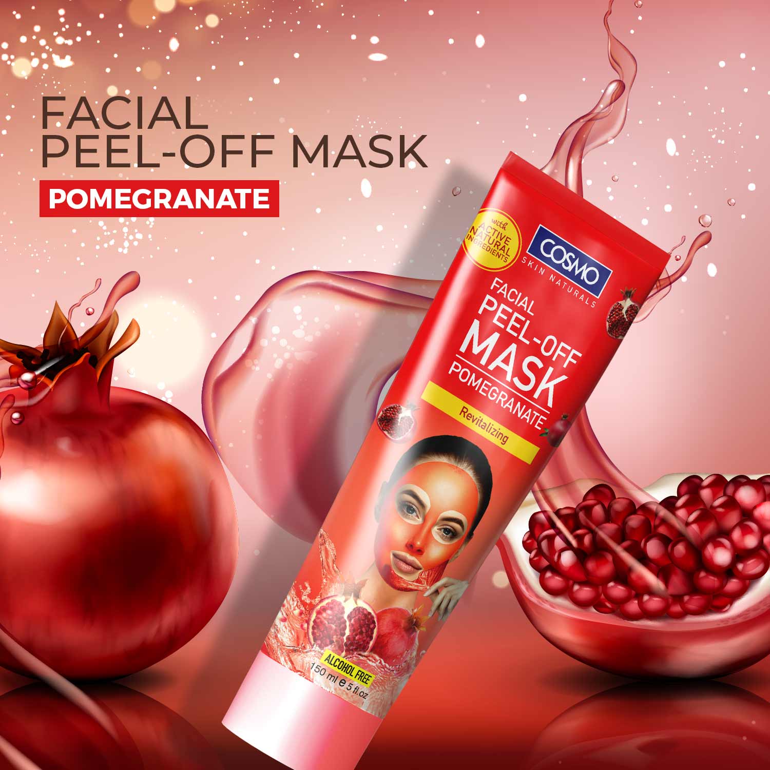 Pomegranate Peel-Off Mask - Image 2