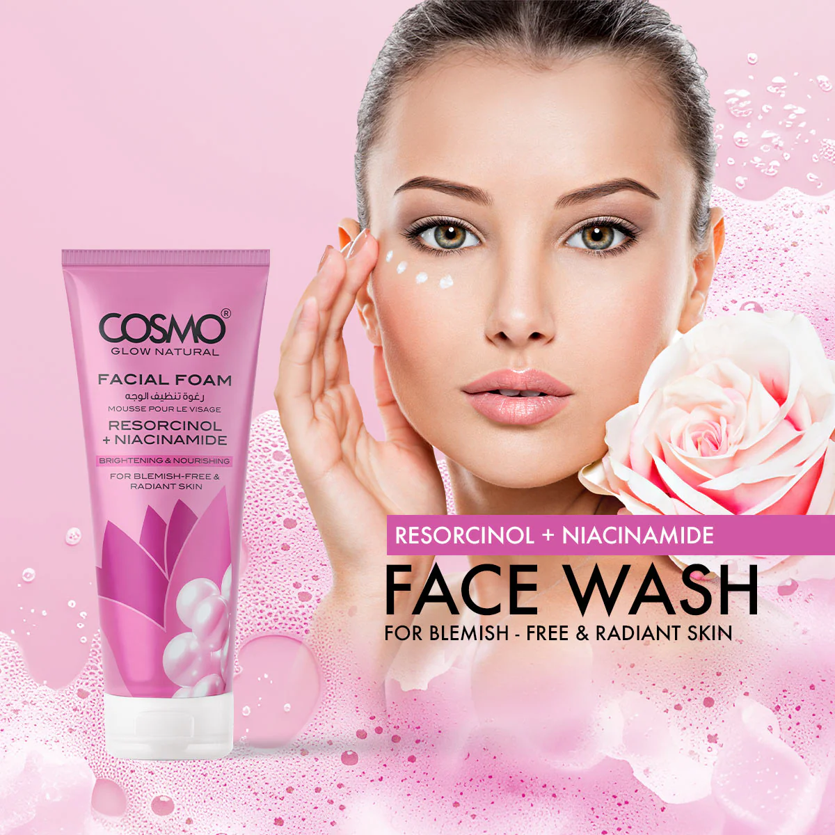 Resorcinol + Niacinamide Facial Foam - Image 2