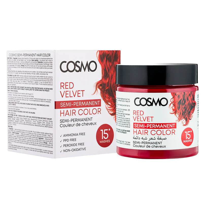 Semi-Permanent Hair Color Red Velvet - Image 2