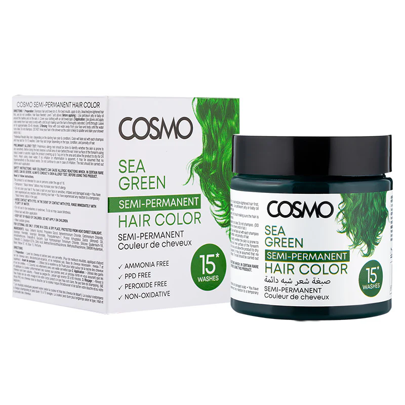 Semi-Permanent Hair Color Sea Green - Image 2