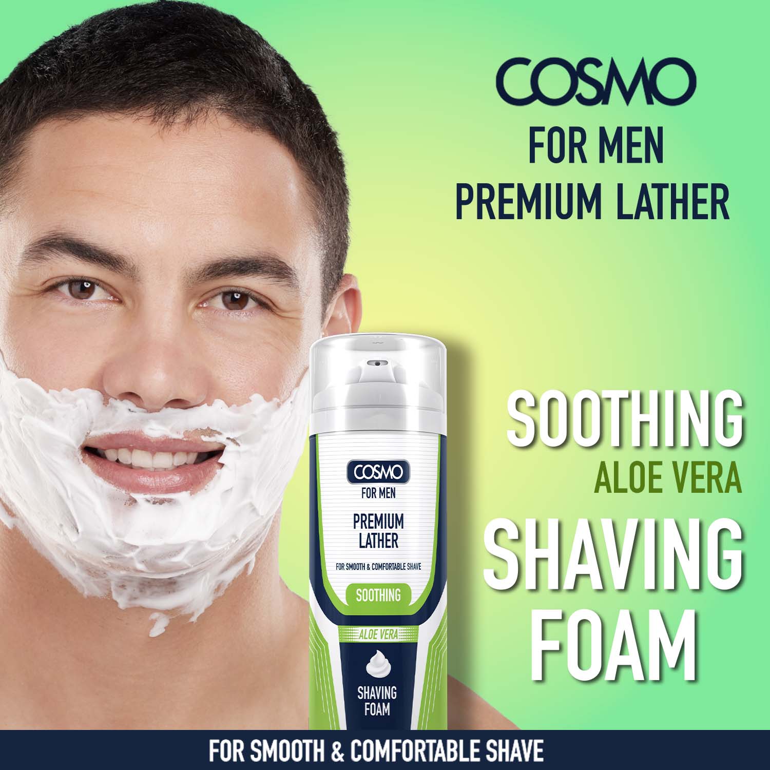 Soothing Premium Lather Shaving Foam - Image 2