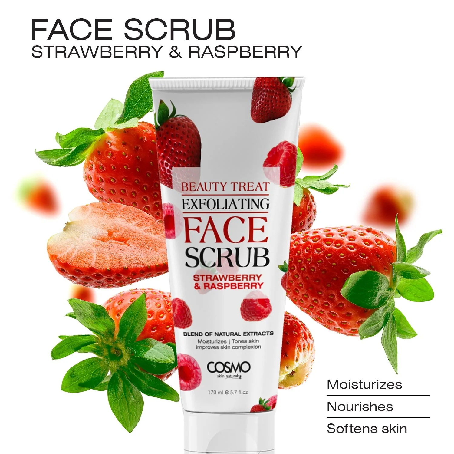 Strawberry Raspberry Face Scrub - Image 2