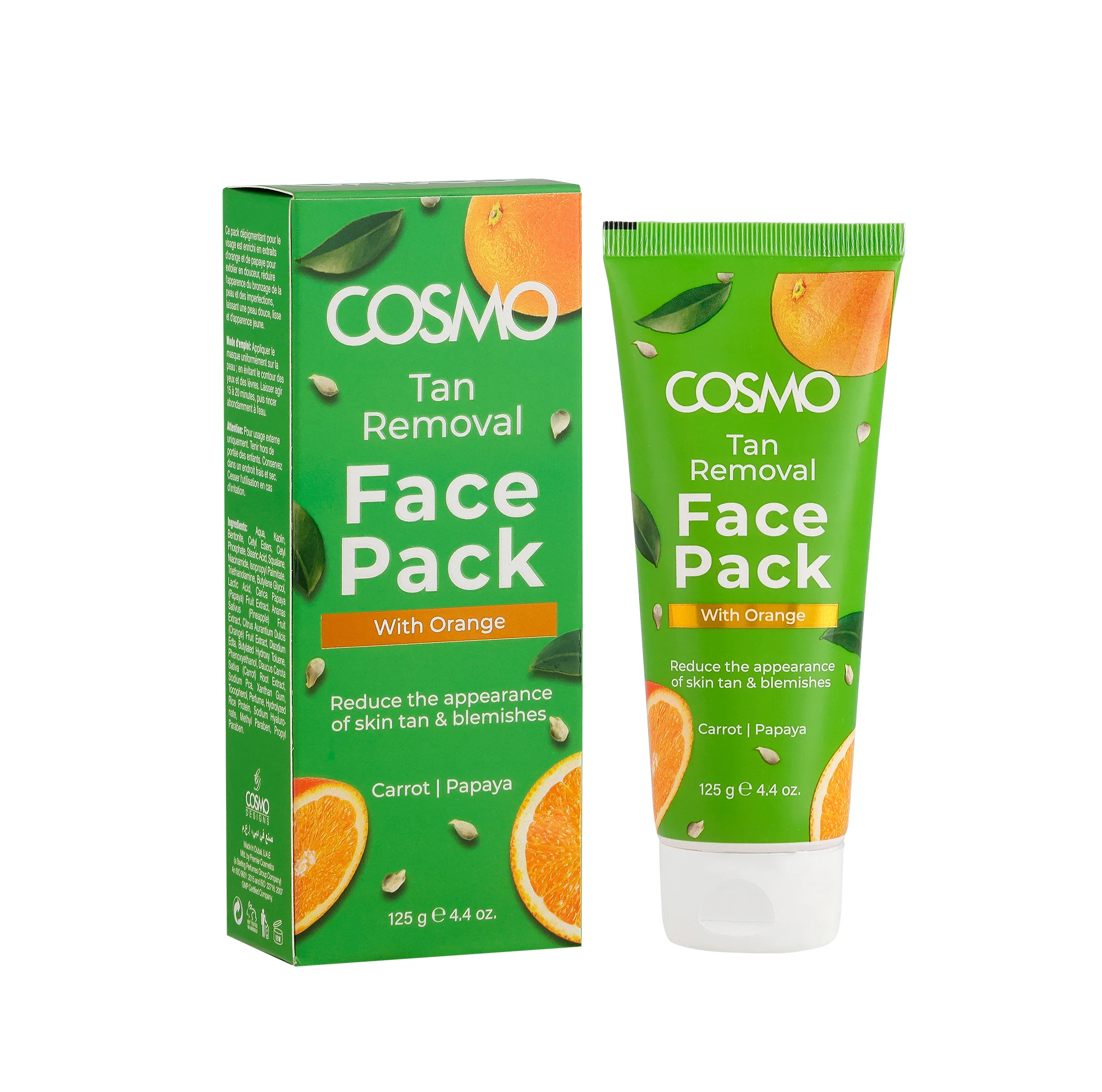 Tan Removal Face Pack with Orange - Image 3