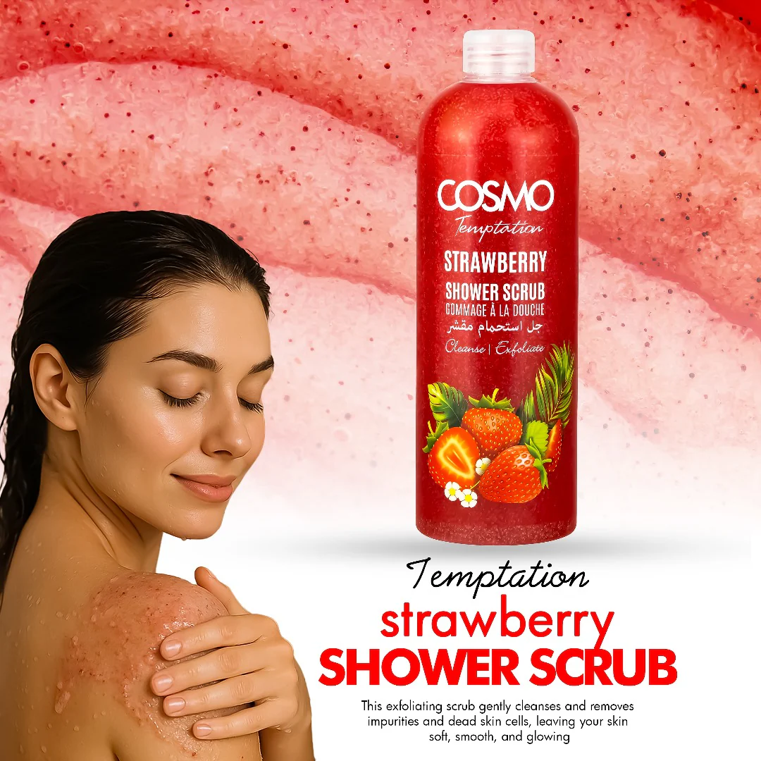 Temptation Strawberry Shower Scrub - Image 2