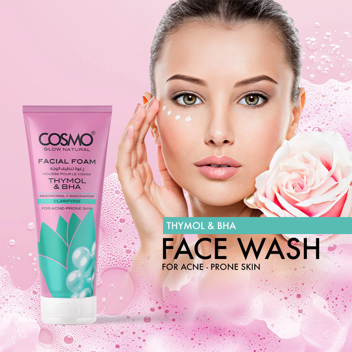 Thymol & BHA Facial Foam - Image 2