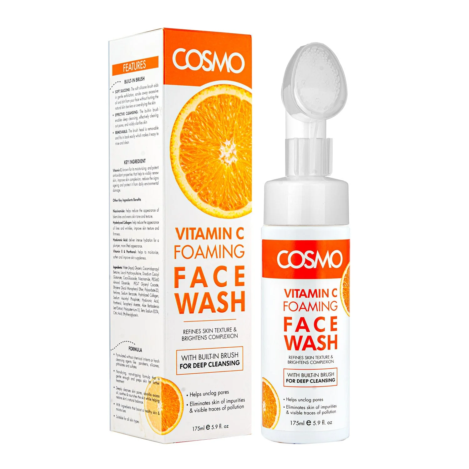 Vitamin C Foaming Face Wash - Image 3